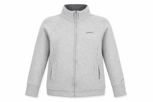 LA Gear Womens Grey Polyester Full Zip Sweatshirt Size 14 Pullover