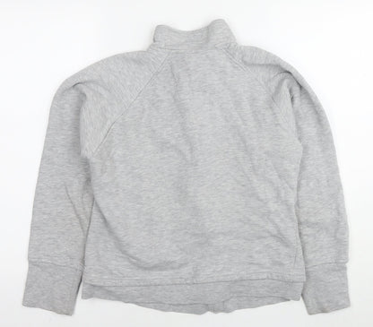 LA Gear Womens Grey Polyester Full Zip Sweatshirt Size 14 Pullover