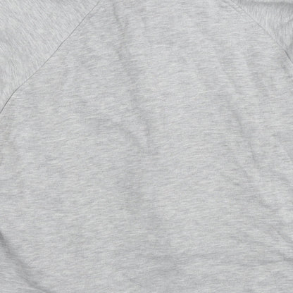 LA Gear Womens Grey Polyester Full Zip Sweatshirt Size 14 Pullover
