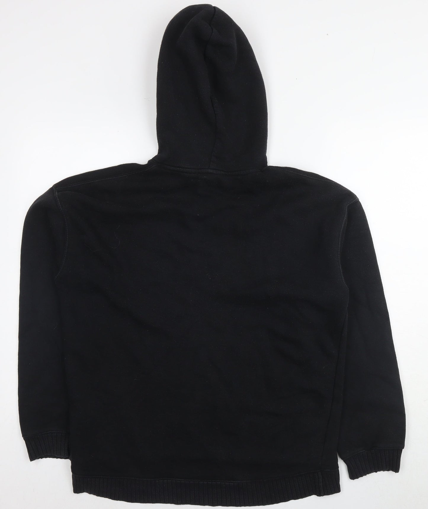 Zara Womens Black Polyester Pullover Hoodie Size XS Pullover