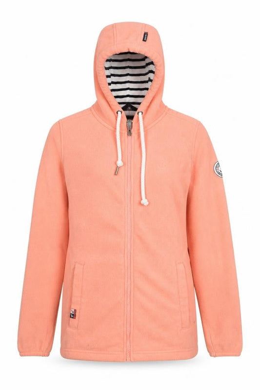 Voile Bleue Girls Beige Jacket Size S Zip