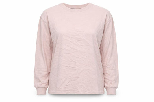 Marks and Spencer Womens Pink Cotton Pullover Sweatshirt Size 10 Pullover - Tunic