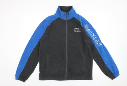 Additional front view of Atlas men’s grey jacket, size S, zip