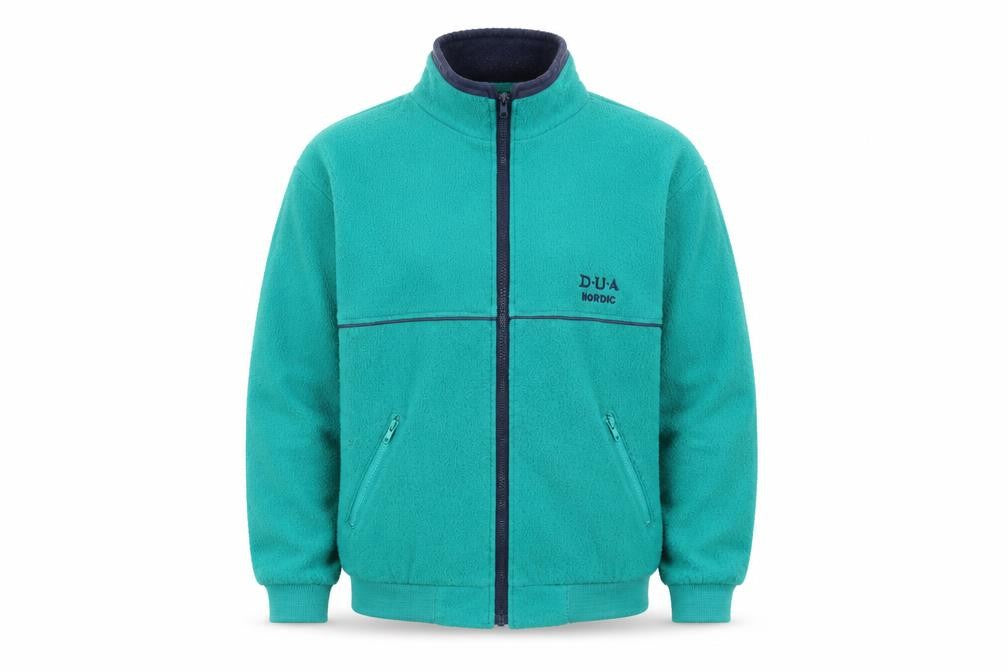 Nordic Fleece Mens Green Jacket Size L Zip