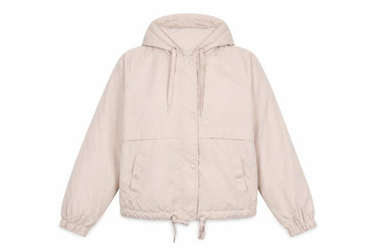 H&M Womens Pink Rain Coat Coat Size M Zip