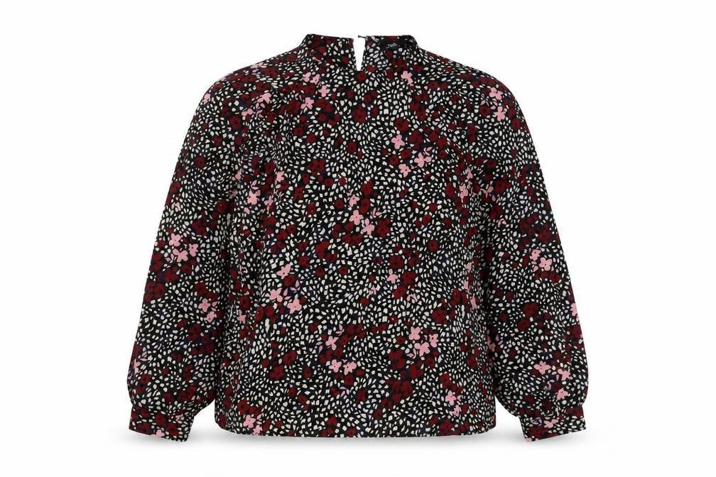 Wallis Womens Multicoloured Geometric Polyester Basic Blouse Size 18 Round Neck