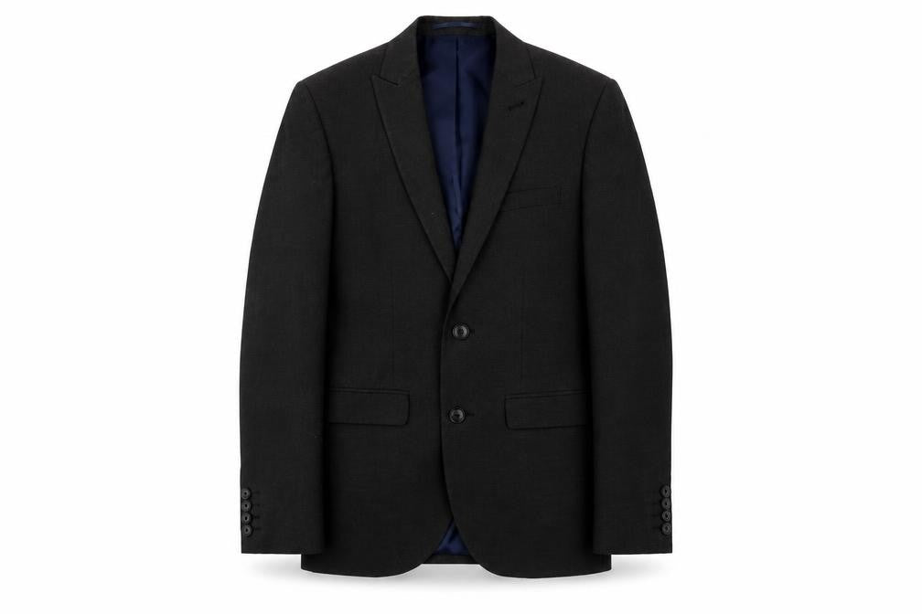 NEXT Mens Grey Polyester Jacket Suit Jacket Size 34 Regular