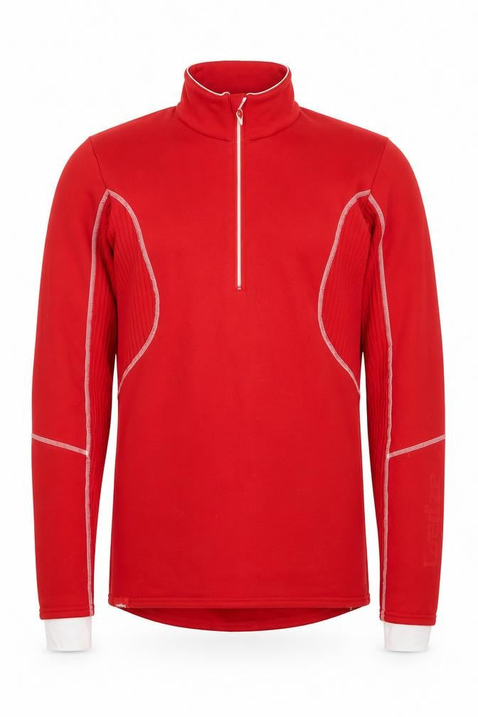 Oxylane Mens Red Polyester Pullover Sweatshirt Size M