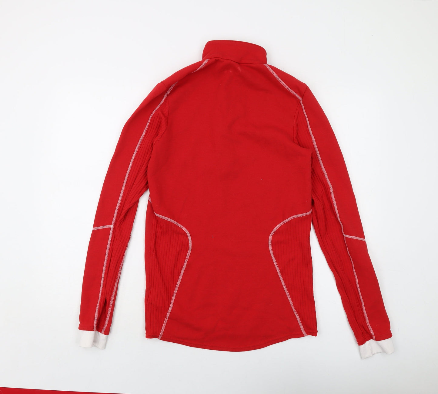 Oxylane Mens Red Polyester Pullover Sweatshirt Size M