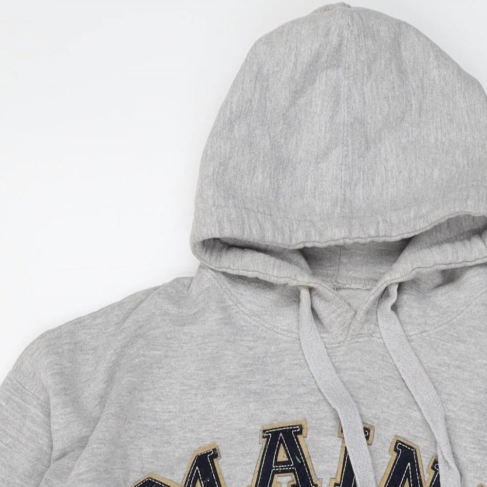 Harrisburg Womens Grey Cotton Pullover Hoodie Size L Pullover