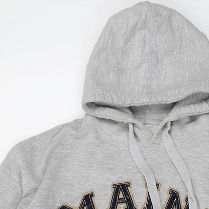 Harrisburg Womens Grey Cotton Pullover Hoodie Size L Pullover