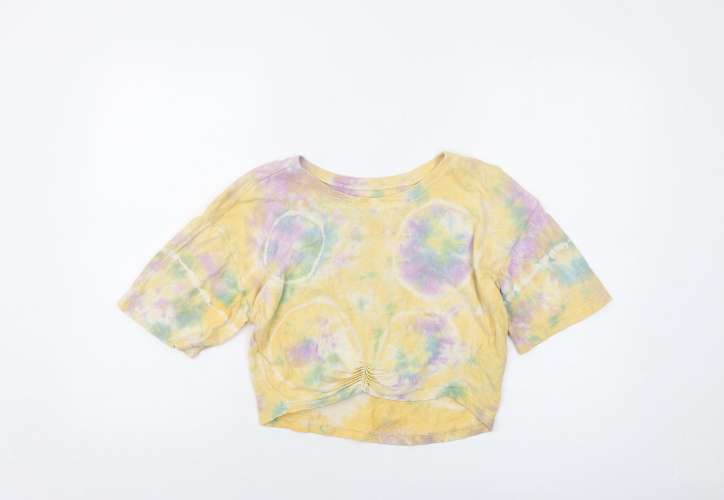 Urban Outfitters Womens Multicoloured Cotton Basic T-Shirt Size M Round Neck