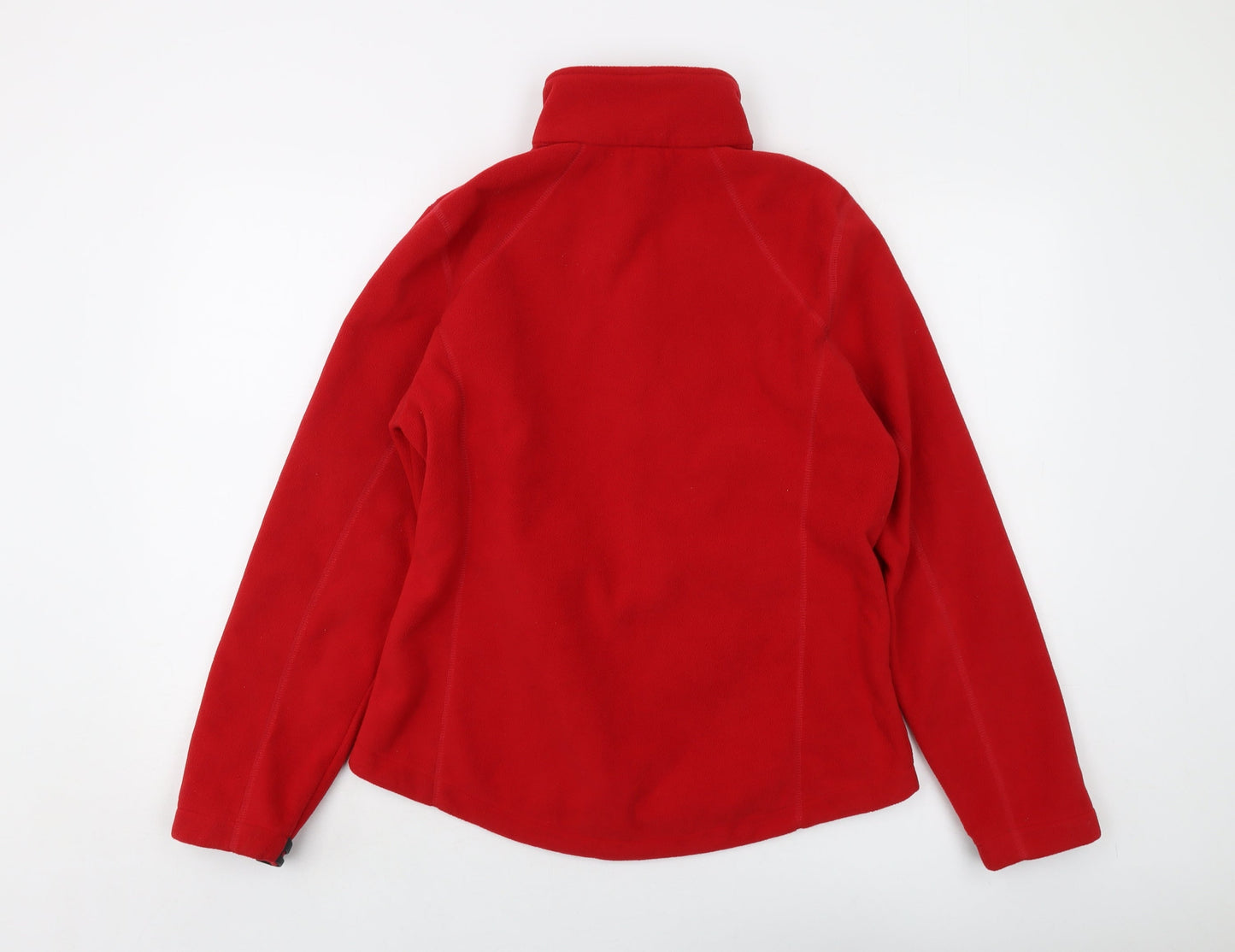 Lands' End Womens Red Jacket Size S Zip