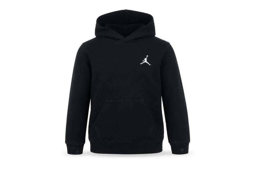 Jordan Boys Black Cotton Pullover Hoodie Size 4-5 Years