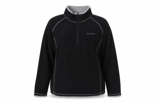 Mountain Life Womens Black 100% Polyester Pullover Sweatshirt Size 16