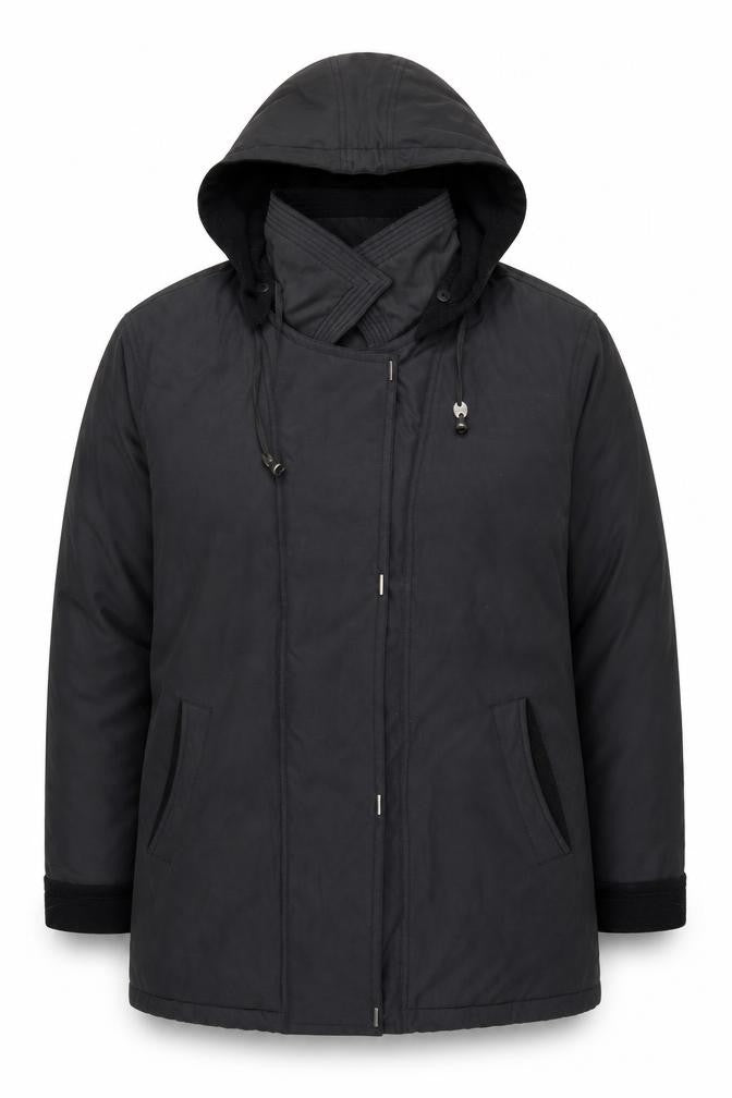 Easttracker Womens Black Jacket Coat Size L Zip