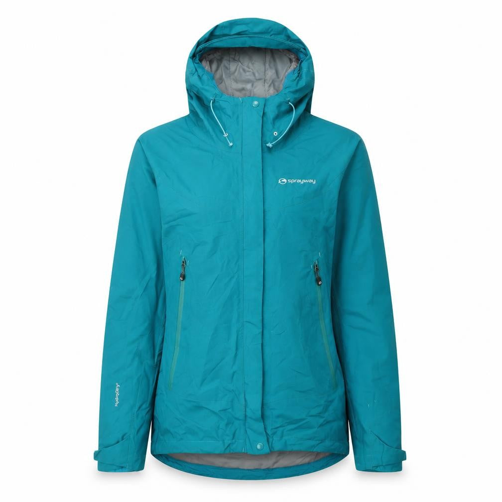 Sprayaway Womens Green Jacket Coat Size 8 Zip