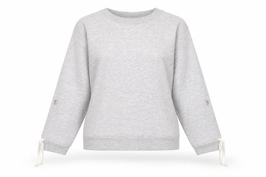 Marks and Spencer Womens Grey Polyester Pullover Sweatshirt Size 12 Pullover