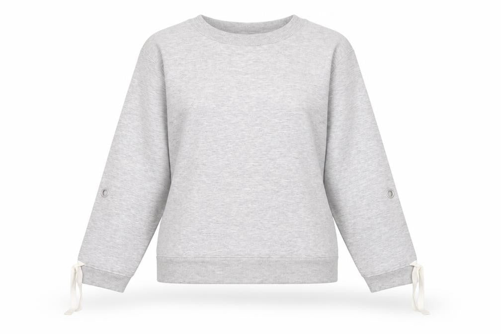 Marks & Spencer Womens Grey Polyester Pullover Sweatshirt Size 12 Pullover