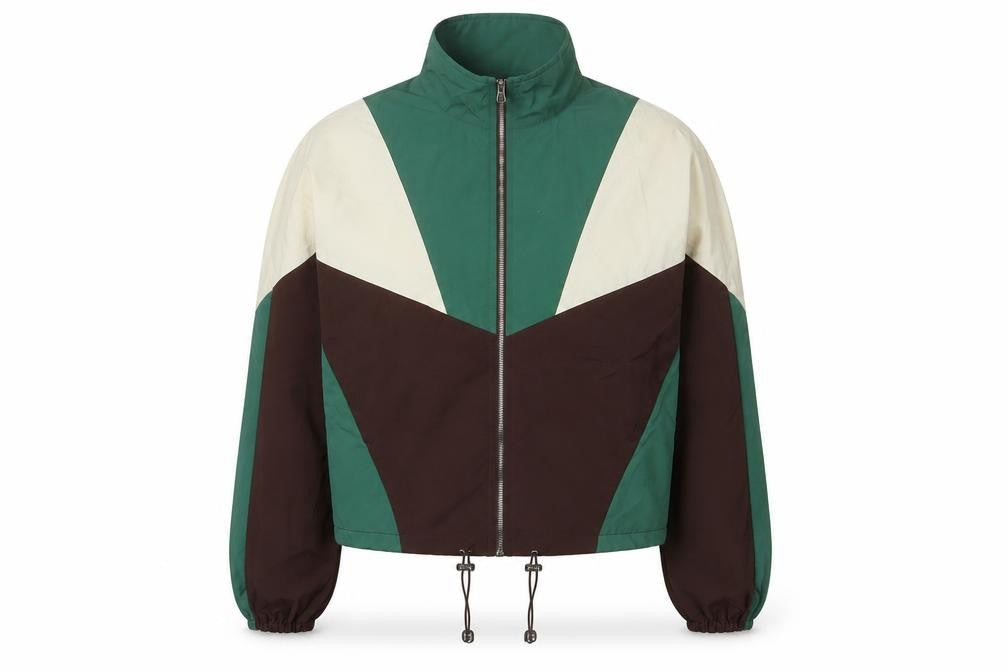Cider Womens Multicoloured Geometric Polyester Full Zip Sweatshirt Size M Zip