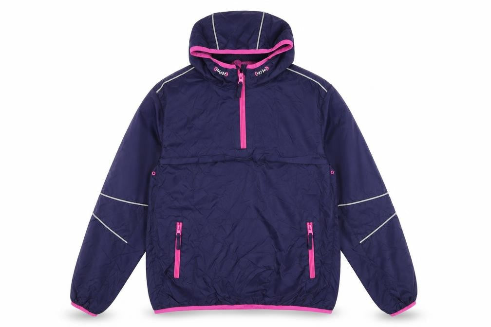 Marks and Spencer Girls Blue Jacket Size 13-14 Years Zip - Zip Pockets