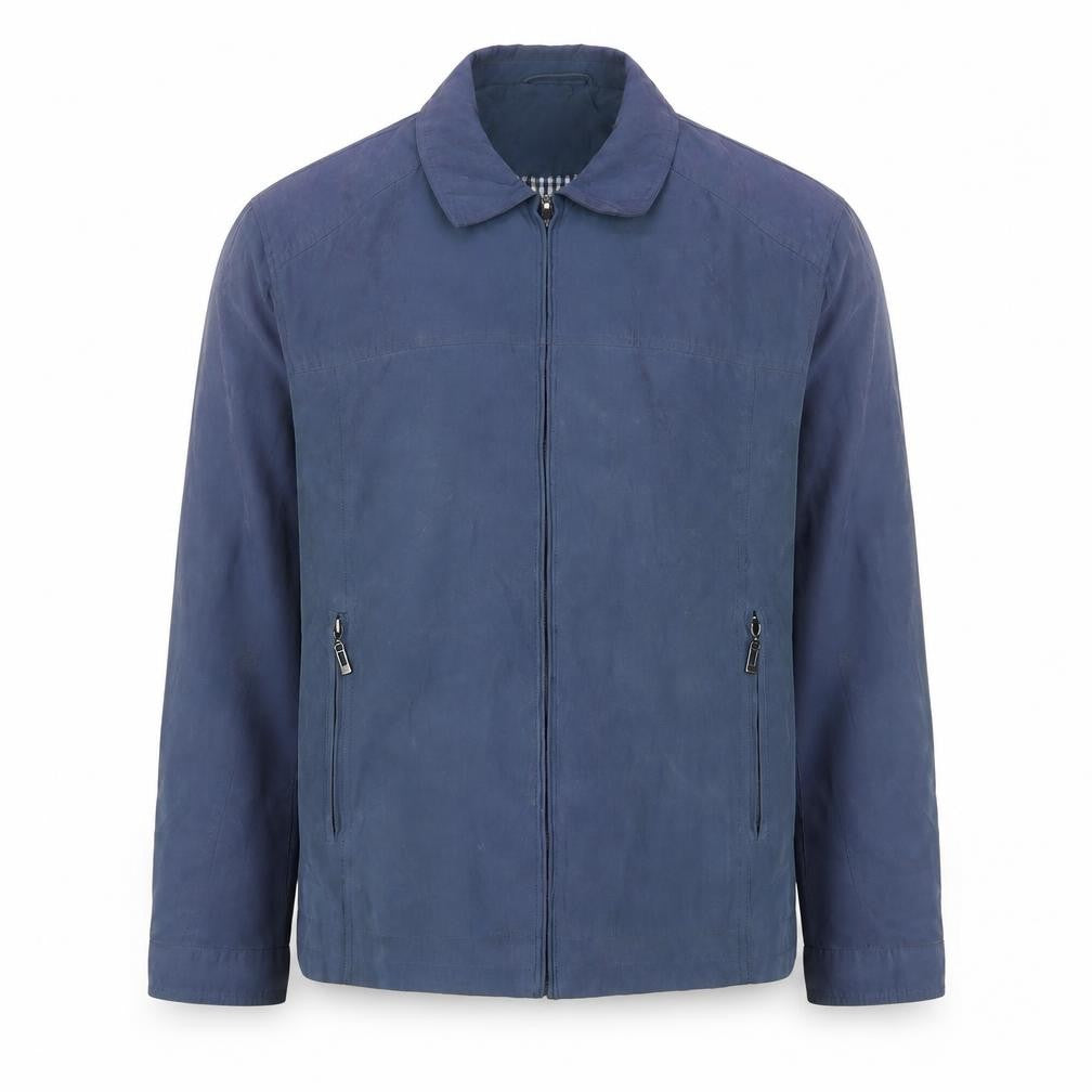 Greenwoods Mens Blue Jacket Size M Zip
