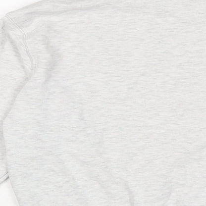 H&M Womens Grey Cotton Pullover Sweatshirt Size M Pullover - NASA