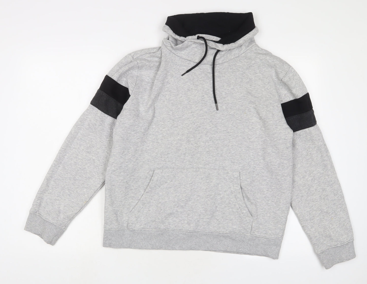 H&M Mens Grey Cotton Pullover Sweatshirt Size M