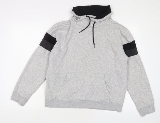 H&M Mens Grey Cotton Pullover Sweatshirt Size M