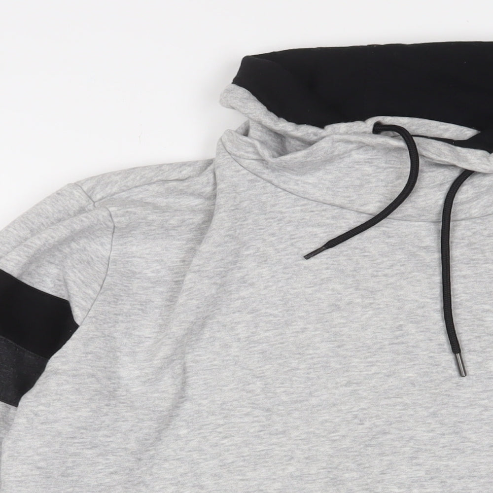 H&M Mens Grey Cotton Pullover Sweatshirt Size M
