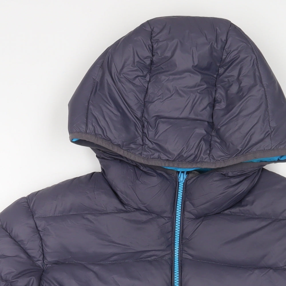 CMP Womens Purple Puffer Jacket Jacket Size M Zip