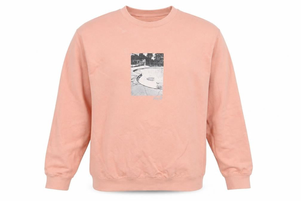H&M Mens Pink Cotton Pullover Sweatshirt Size S
