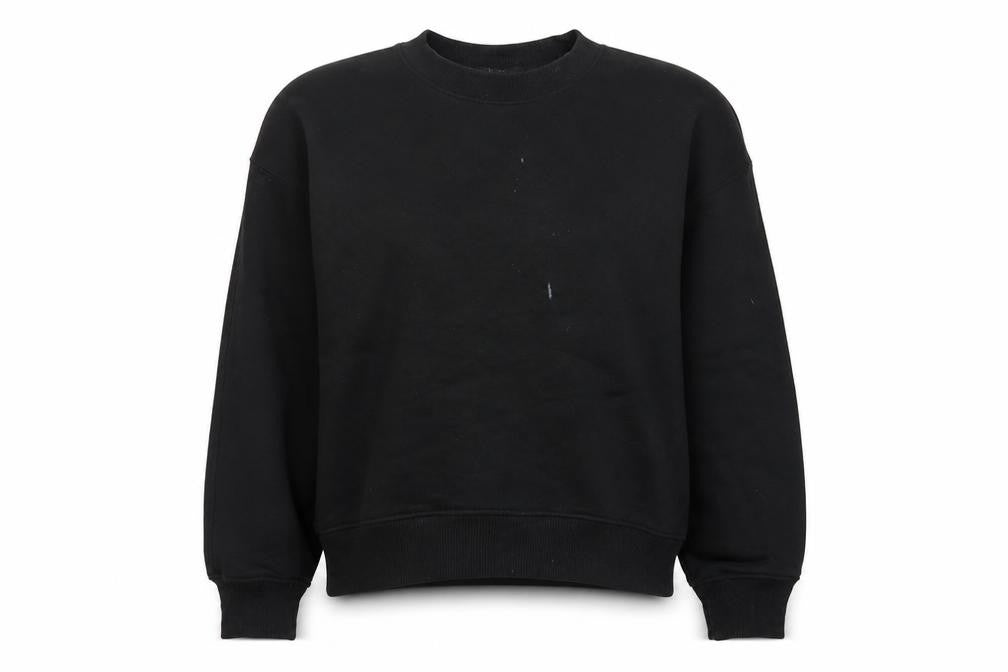 NEXT Womens Black Cotton Pullover Sweatshirt Size M Pullover