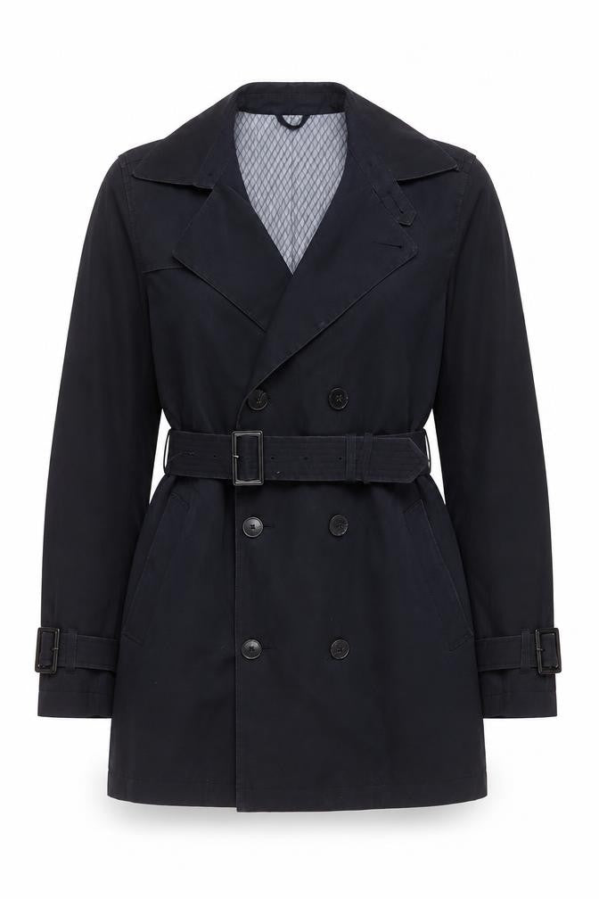 Burton Womens Blue Jacket Size M Button - Belted