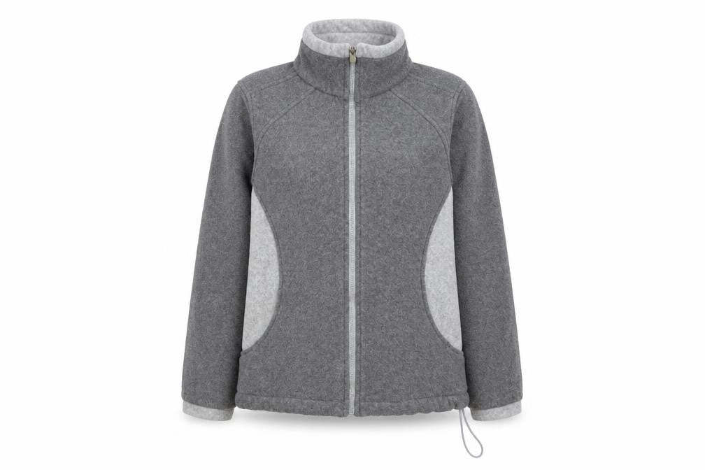 Marks & Spencer Womens Grey Jacket Size 14 Zip