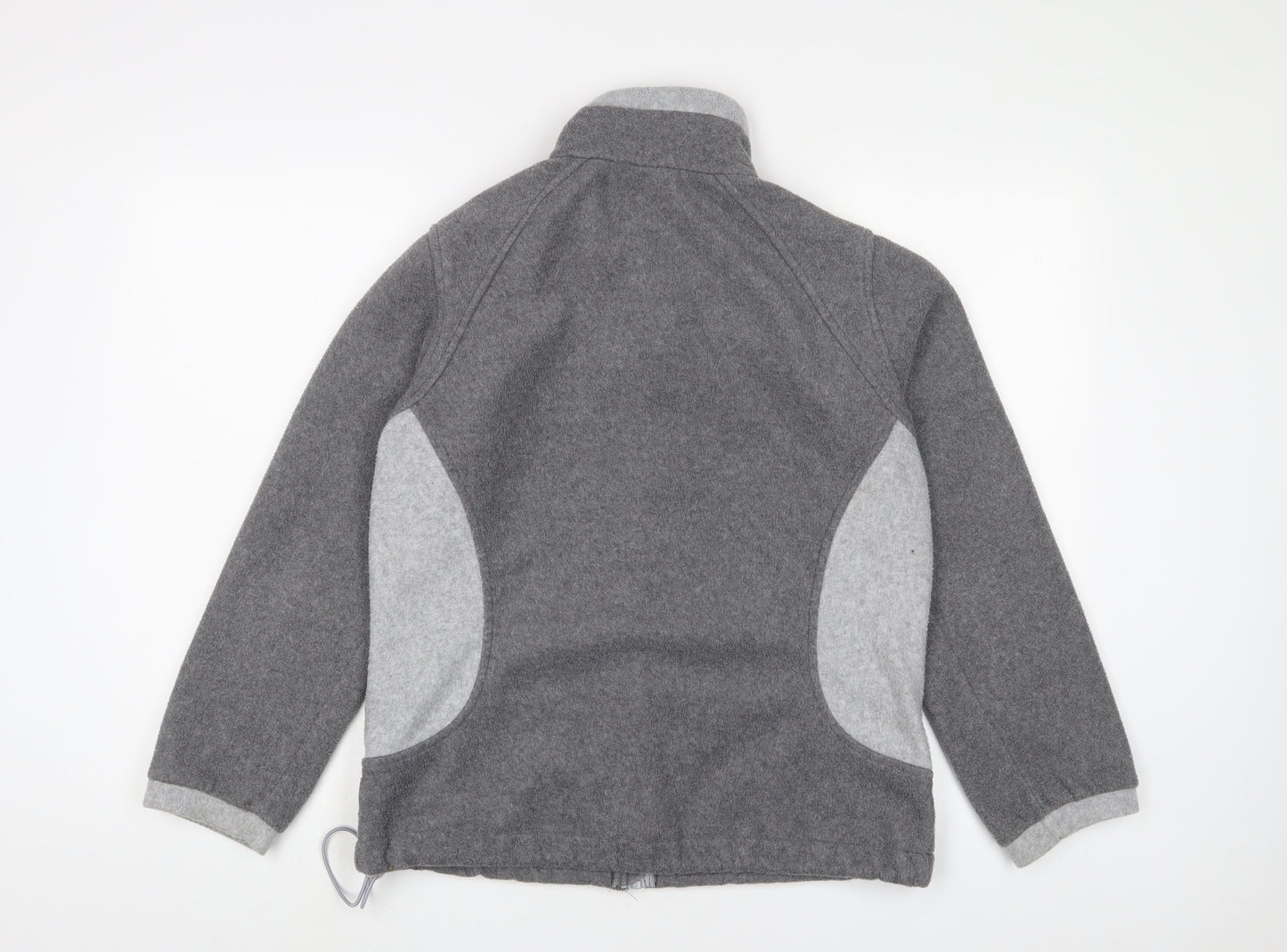Marks and Spencer Womens Grey Jacket Size 14 Zip