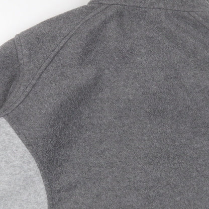 Marks & Spencer Womens Grey Jacket Size 14 Zip