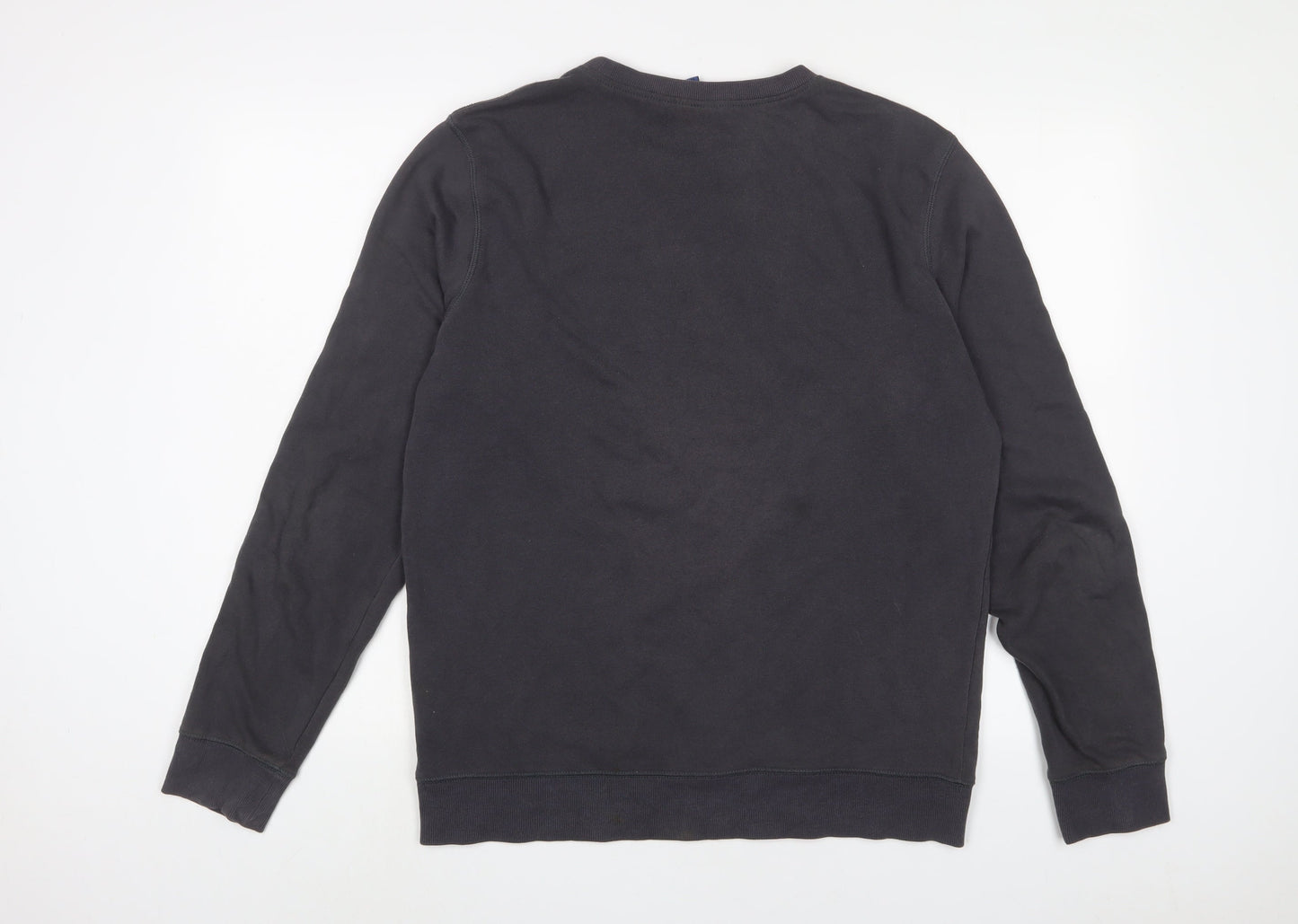 H&M Womens Grey Cotton Pullover Sweatshirt Size M Pullover