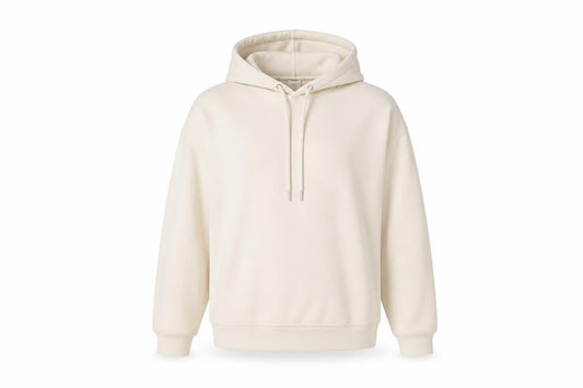 Zara Womens Beige Viscose Pullover Hoodie Size L Pullover