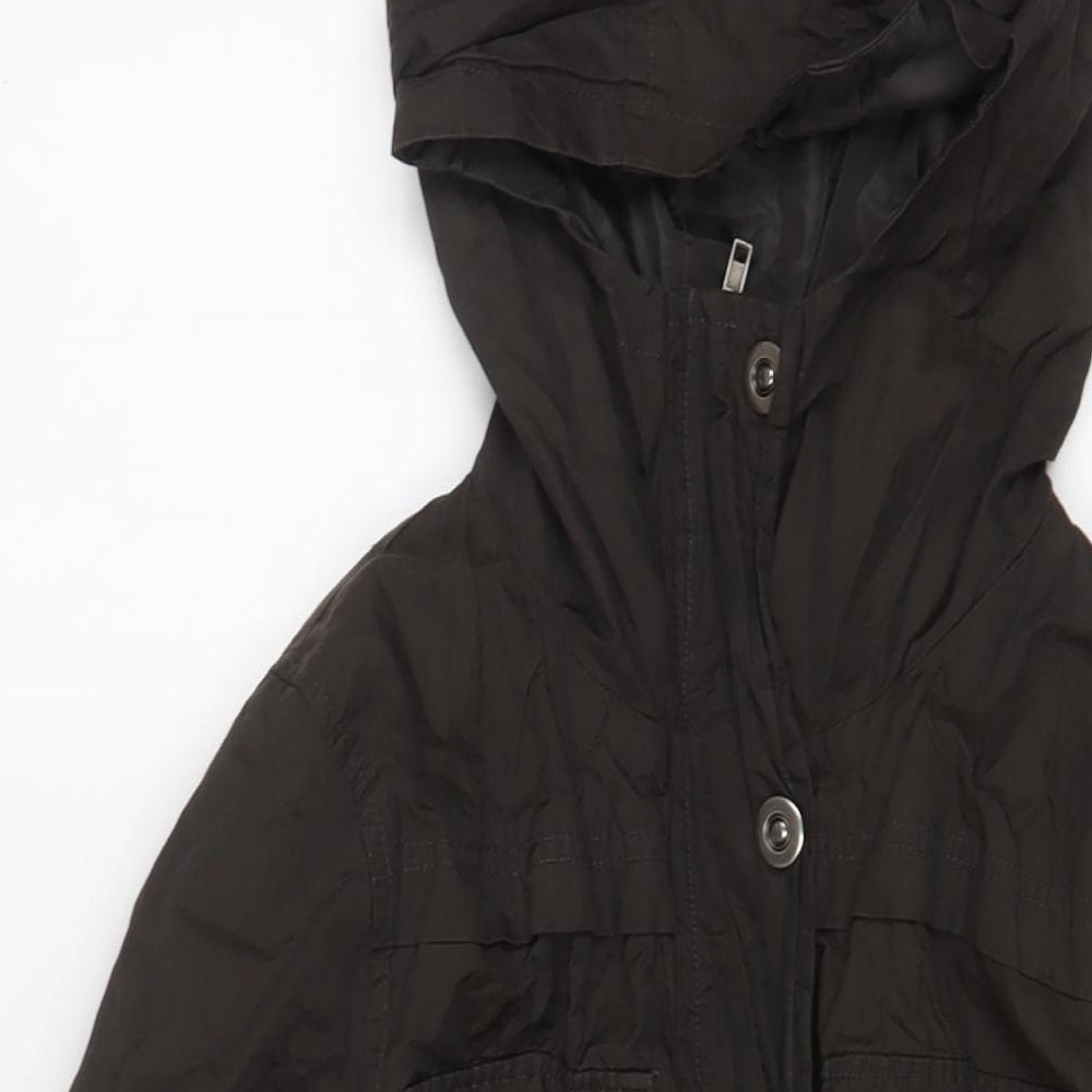 New Look Womens Green Jacket Size 12 Zip