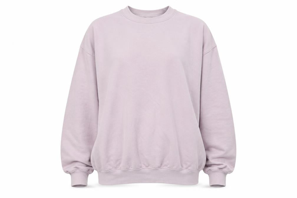 H&M Womens Pink Cotton Pullover Sweatshirt Size M Pullover