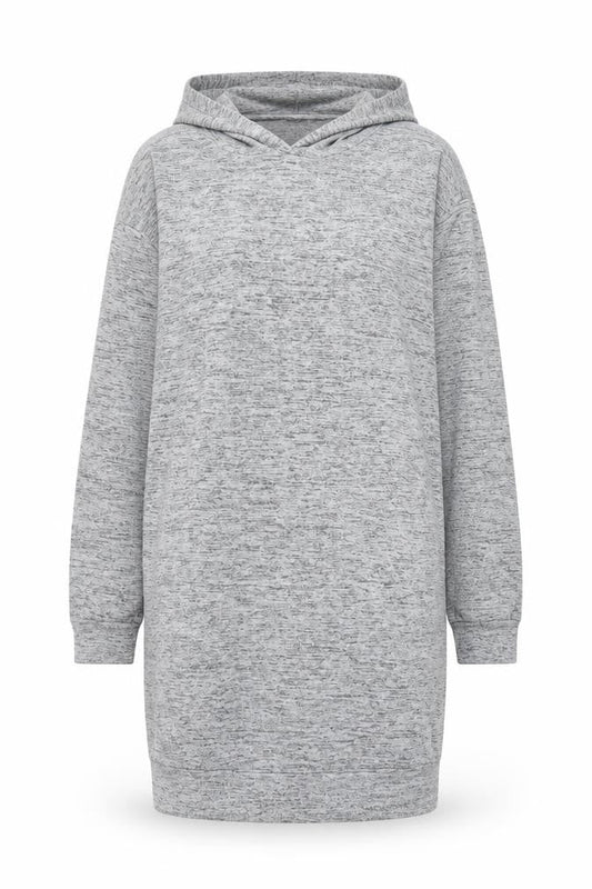 H&M Womens Grey Polyester Pullover Hoodie Size M Pullover
