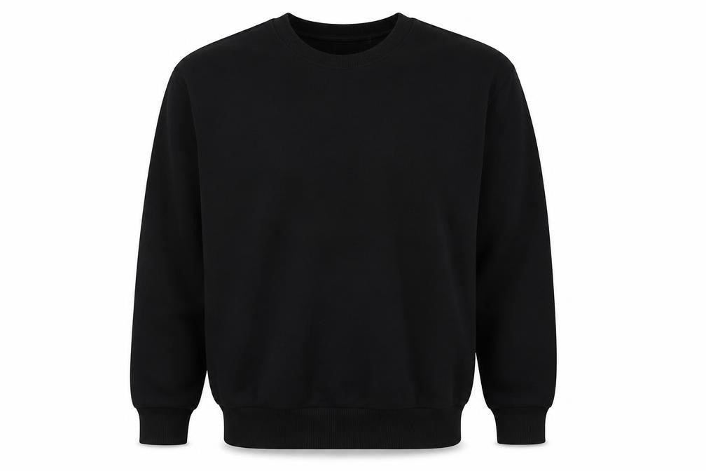 ASOS Mens Black Cotton Pullover Sweatshirt Size M