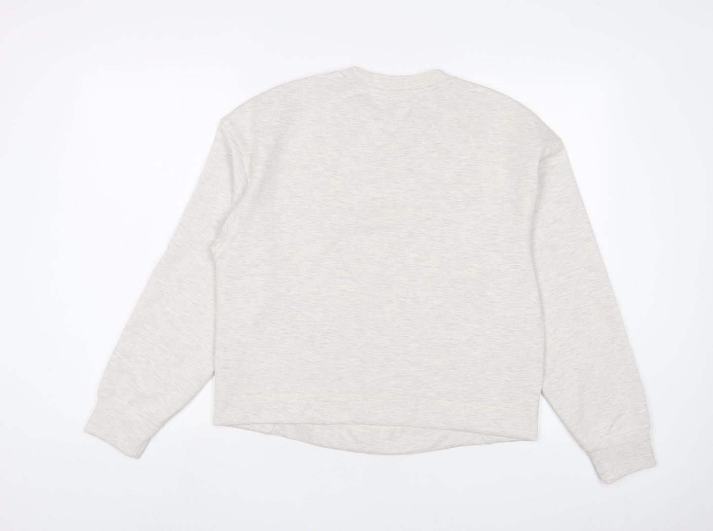 Marks and Spencer Womens Grey Polyester Pullover Sweatshirt Size S Pullover