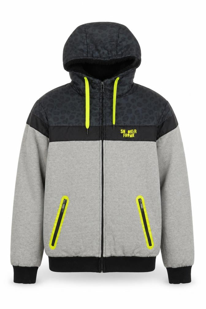 sneaker freak Womens Grey Jacket Size M Zip