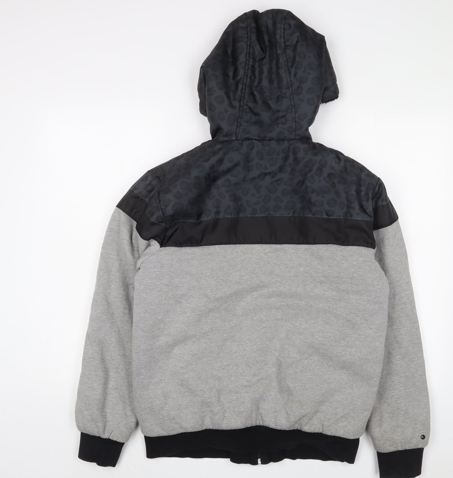 sneaker freak Womens Grey Jacket Size M Zip