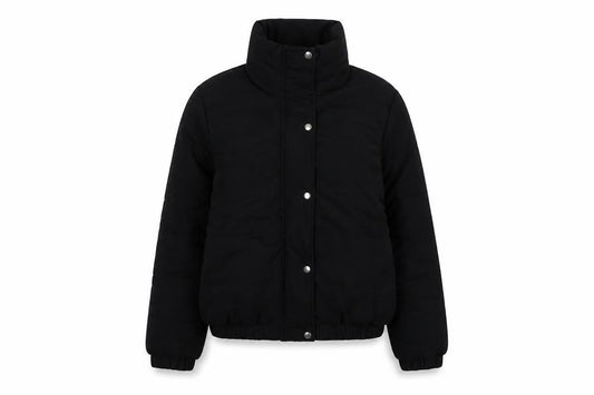 Boohoo Womens Black Jacket Size 8 Zip
