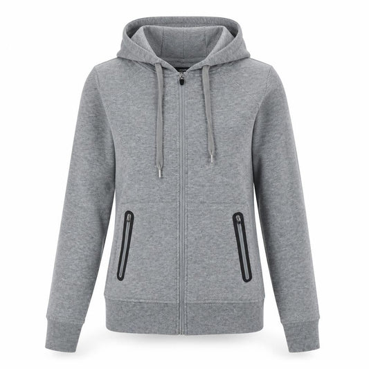 Marks & Spencer Womens Grey Jacket Size 6 Zip