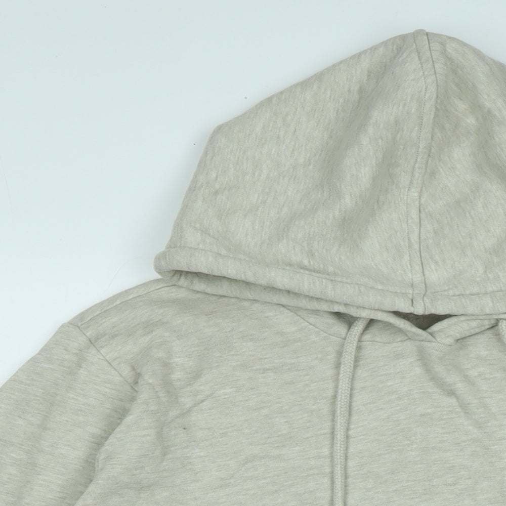 Marks and Spencer Womens Beige Polyester Pullover Hoodie Size L