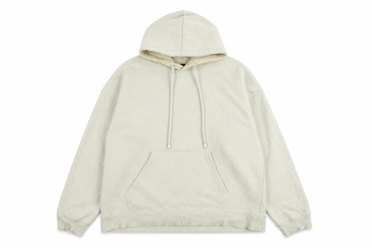 Zara Womens Beige Polyester Pullover Hoodie Size S
